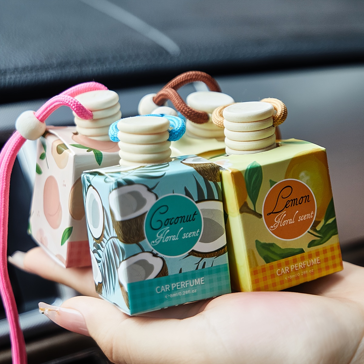 Perfume Room Fragrance - Auto-luchtverfrisser, langdurige geur, geschikt voor auto,