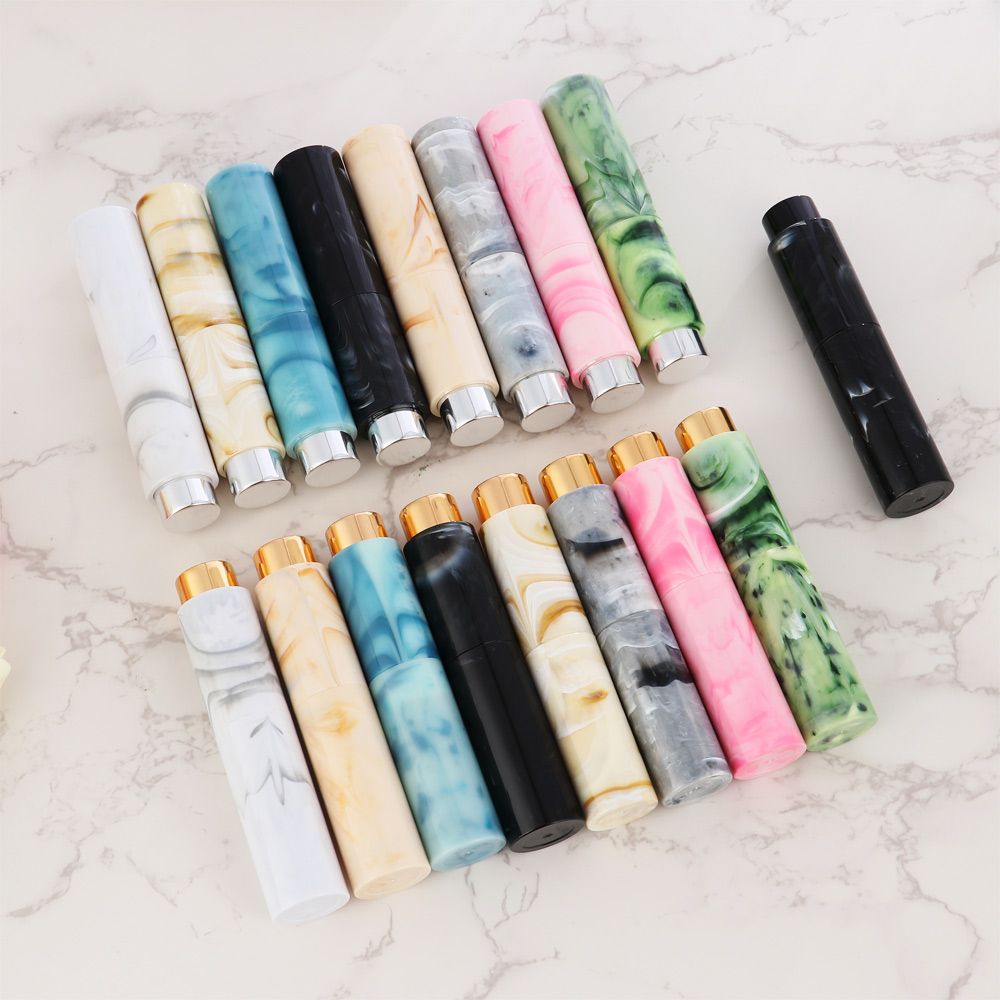 Fragrance Atomizer Pump - 10Ml Reizen Marmeren Patroon Draagbare Navulbare