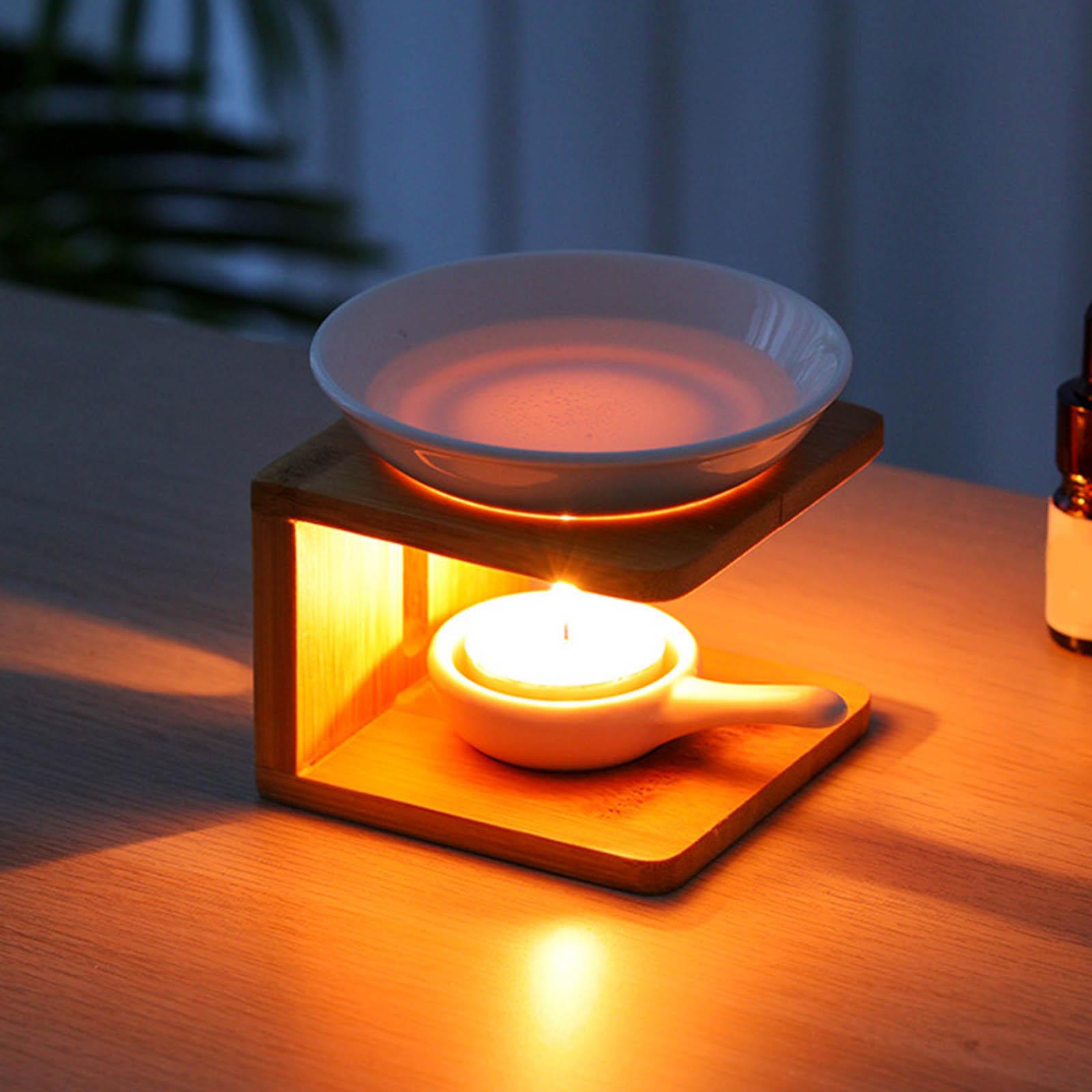 Perfume Fragrance Oils For Candles - Essentiële Olie Brander Aroma Diffuser Bamboe