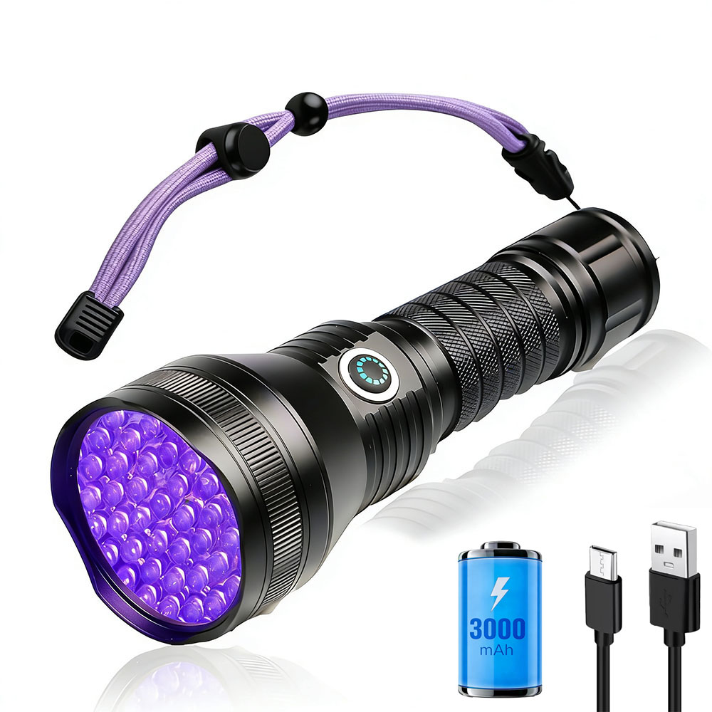 Amber Musk Oil - TOPCOM 51LED UV-zaklamp Oplaadbaar 51 LED