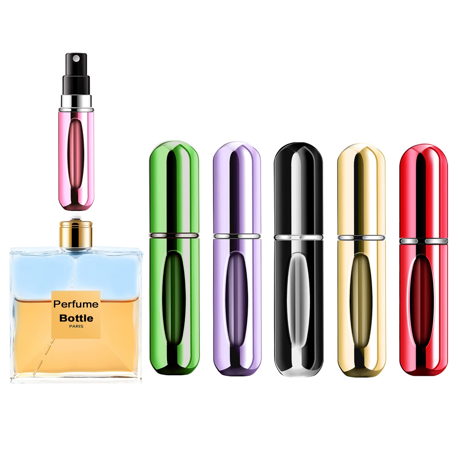Fragrance Atomizer Pump - Hervulbare mini-parfumfles Draagbare cosmetische fles Spuitfles