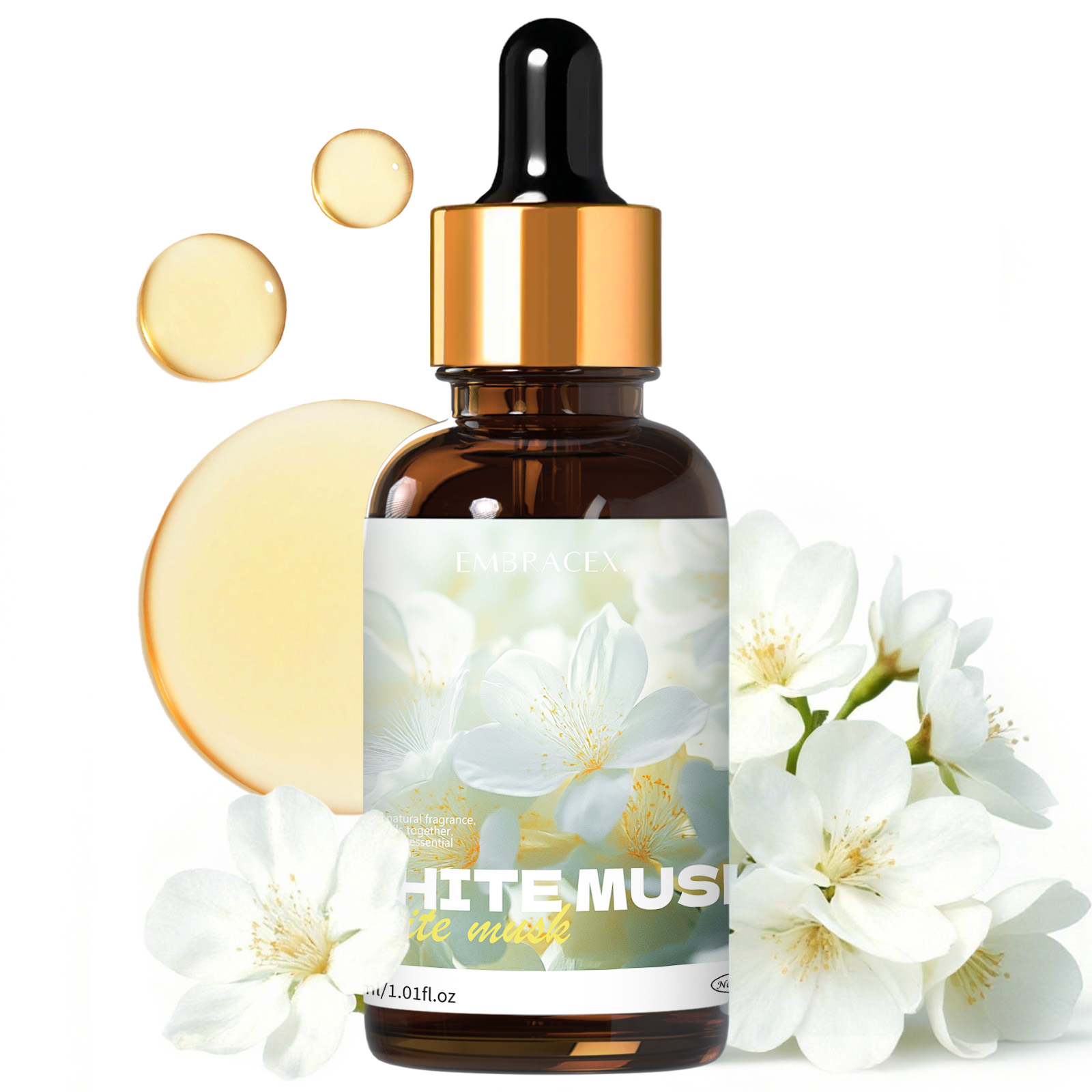 Perfume Fragrance Oils For Candles - 30ml Witte Muskus Essentiële Olie Autobenodigdheden,