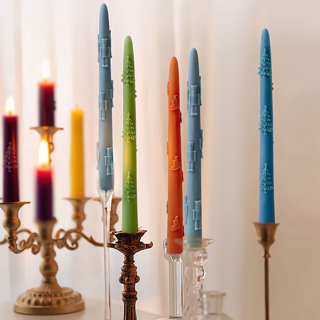 Kerst lange kaars siliconen ma - Perfume Fragrance Oils For Candles recensie en prijs