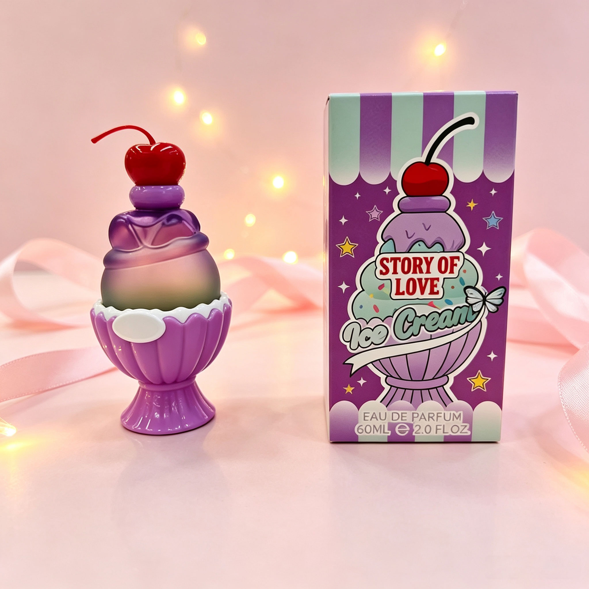 Schattig ijsvormig Eau De Parf - Perfume Decant Sample recensie en prijs