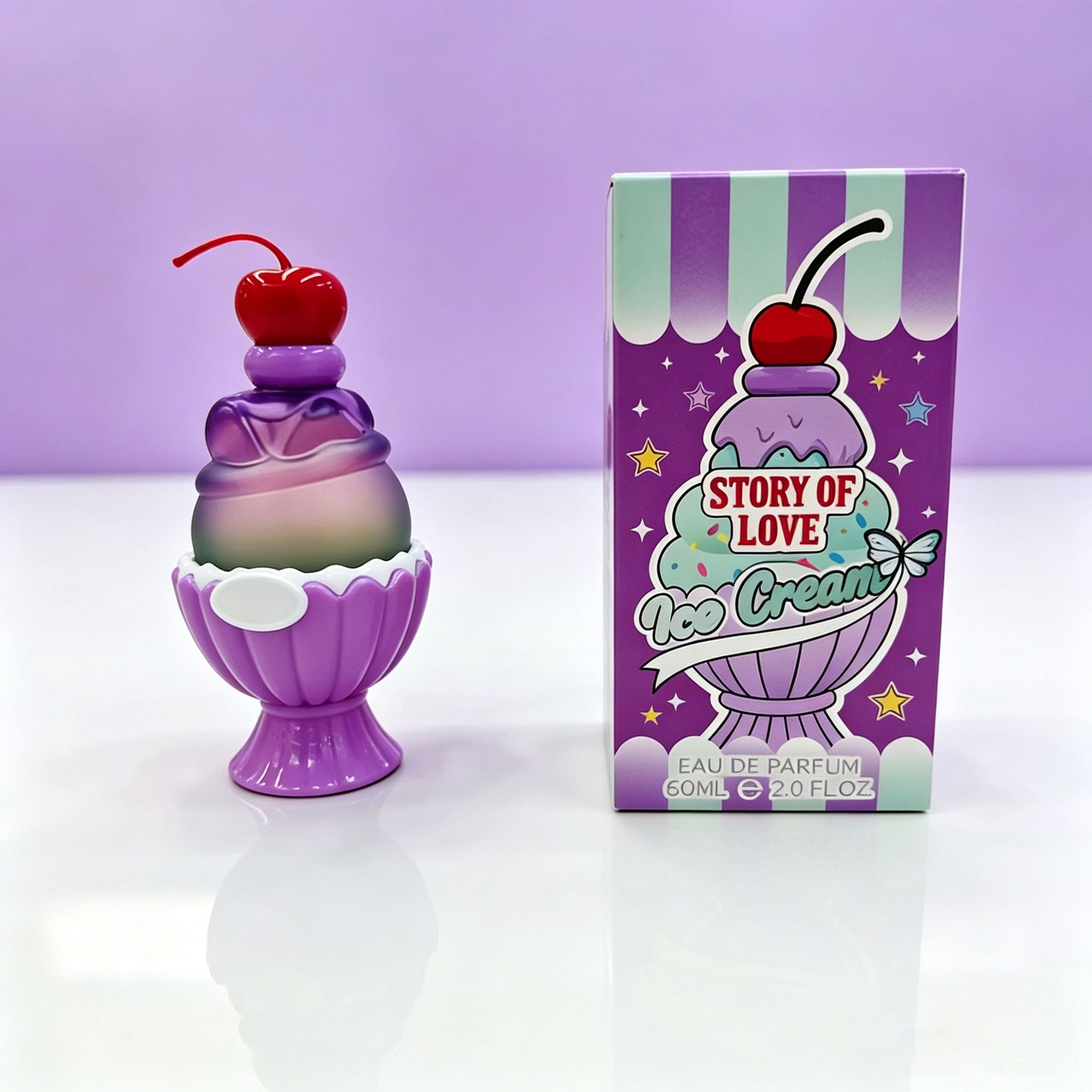 Schattig ijsvormig Eau De Parf - Perfume Decant Sample recensie en prijs