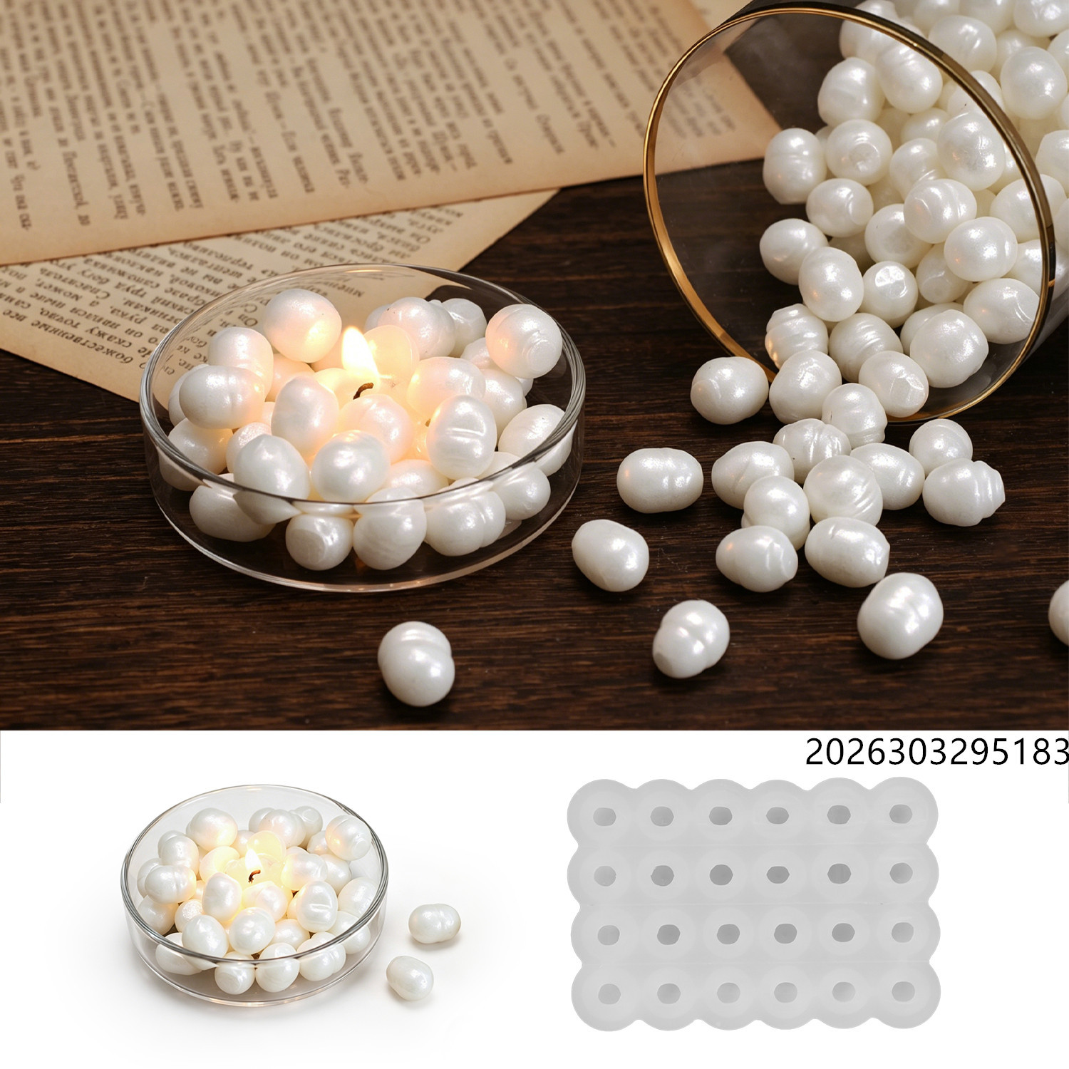 Healing Ocean Pearl Mirror Wax - Perfume Fragrance Oils For Candles recensie en prijs