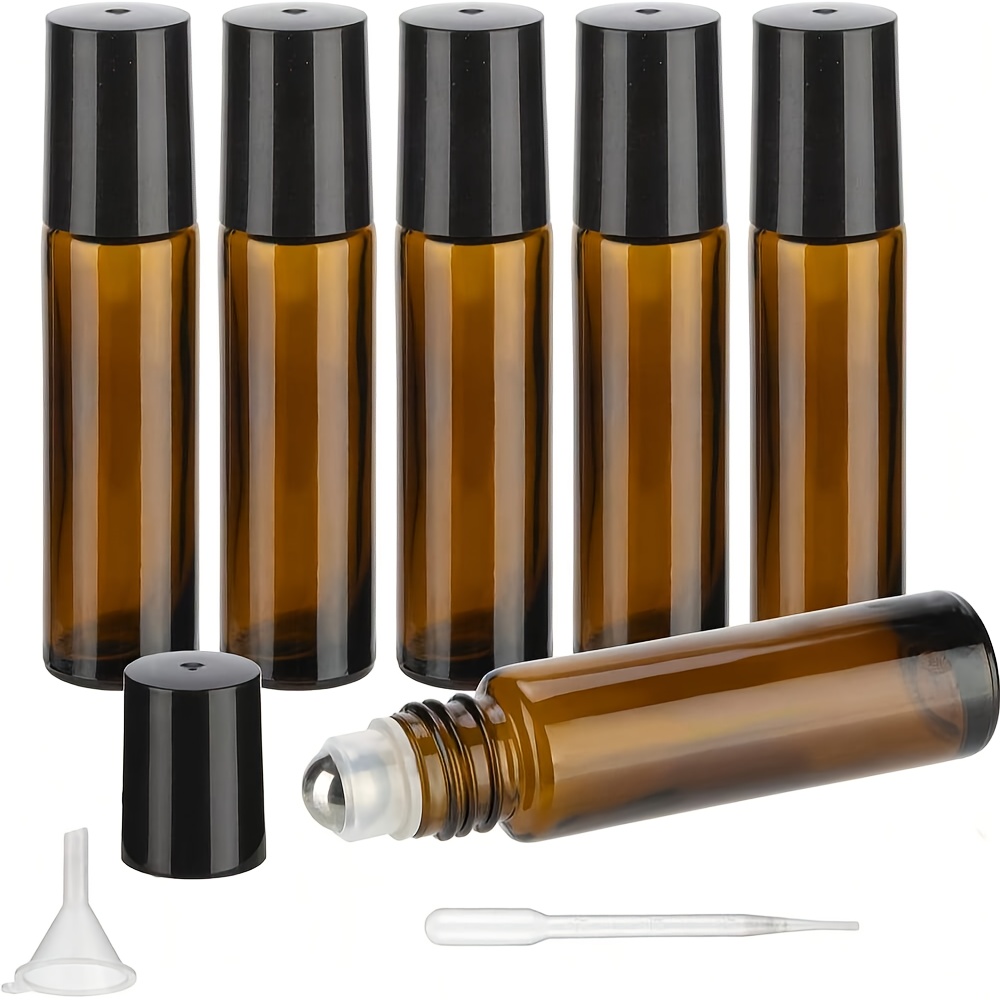 5/10PCS 5/10ml Amber Glas Lege - Attar Oil Roll On recensie en prijs