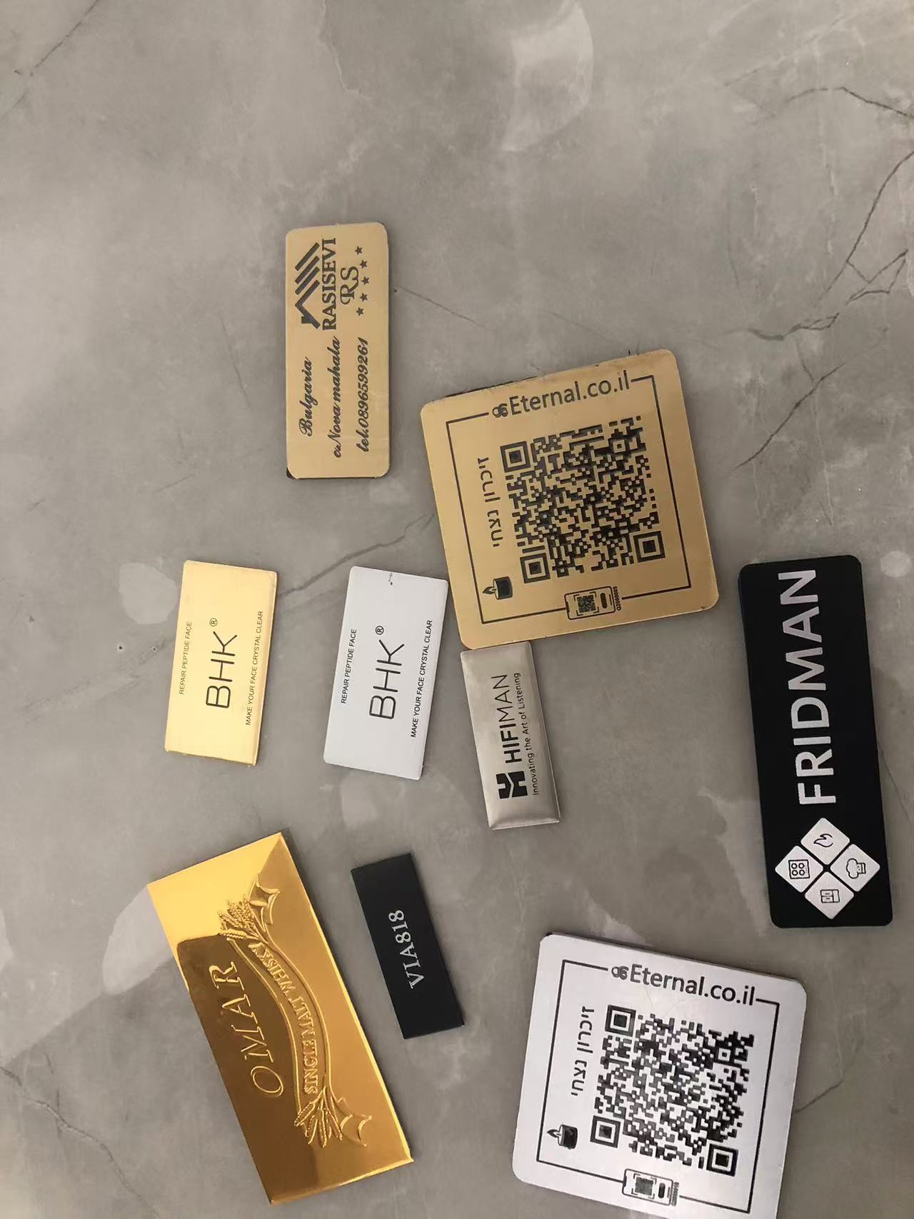 Metalen aluminium plaat aangep - Perfume Decant Sample recensie en prijs