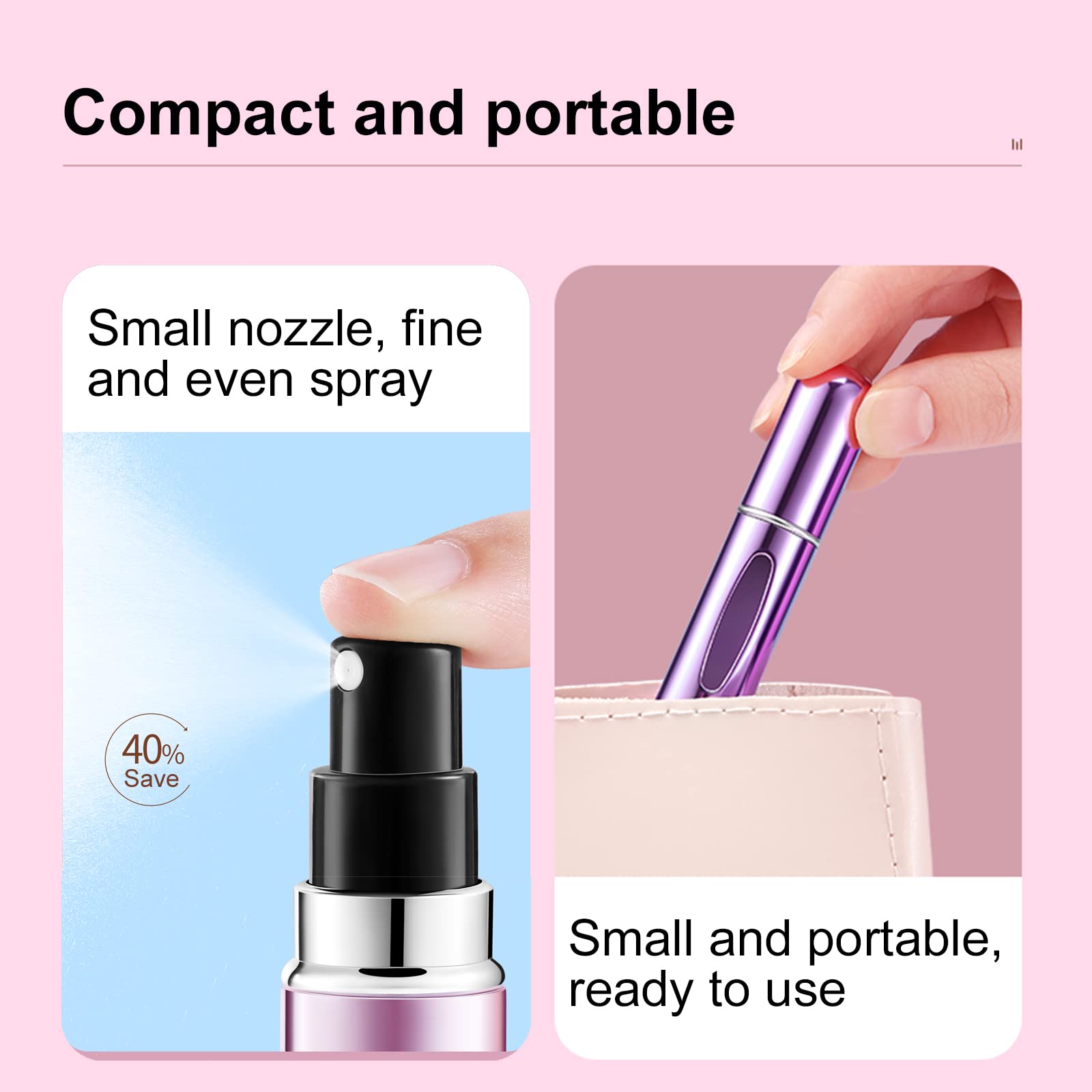 Hervulbare mini-parfumfles Dra - Fragrance Atomizer Pump recensie en prijs