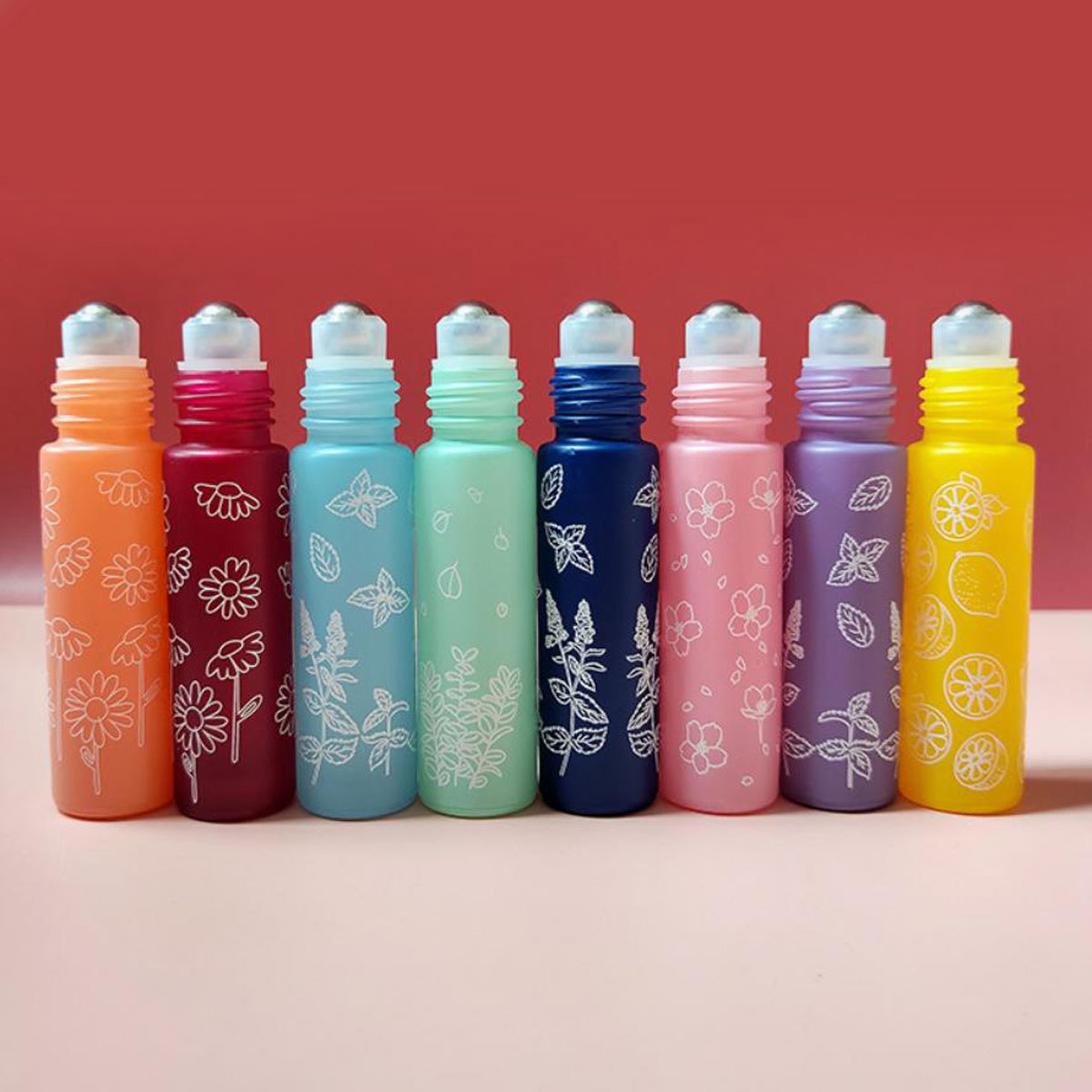 8X10ML Macaron Bloem Glas Esse - Attar Oil Roll On recensie en prijs