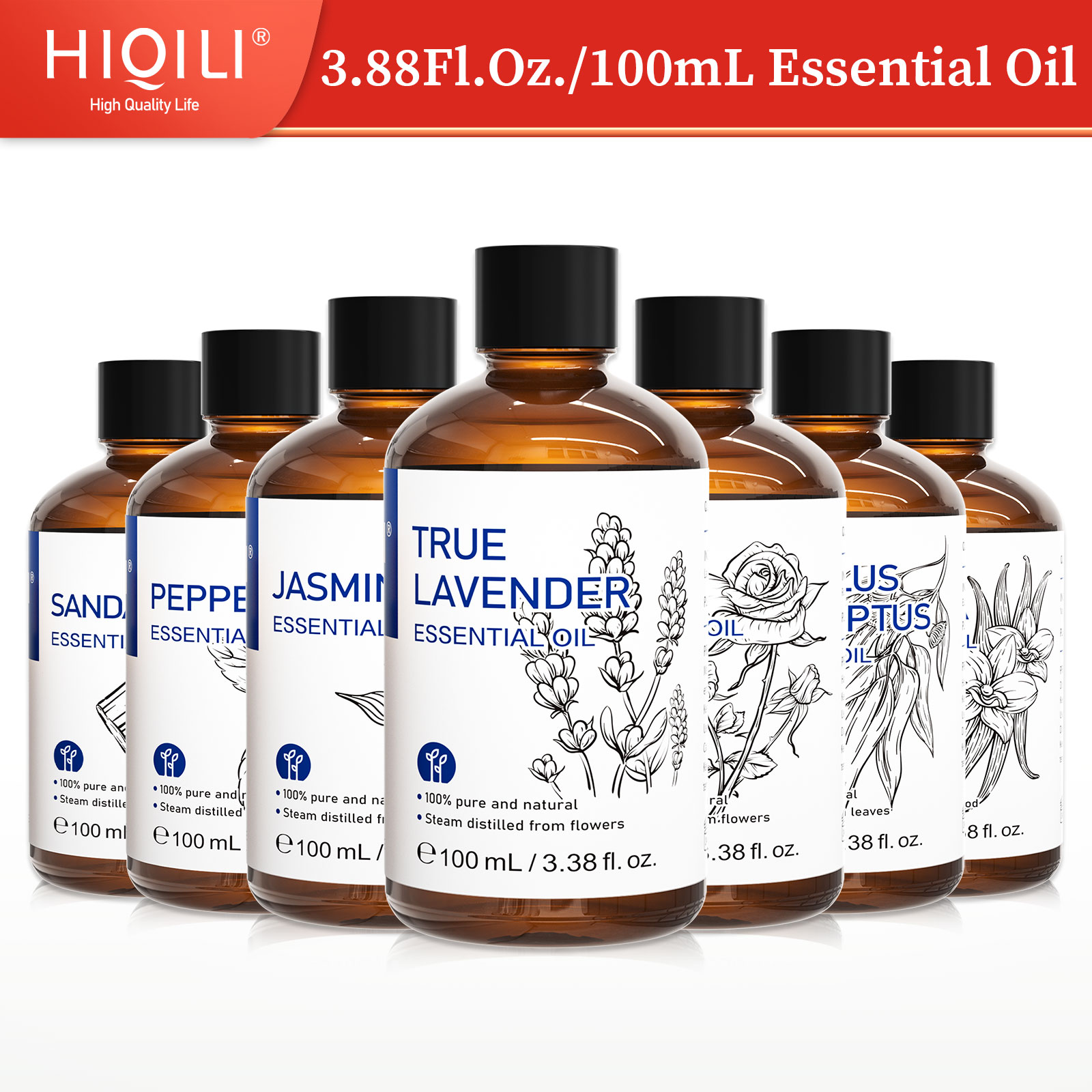 HIQILI 100% natuurlijke, 100 m - Perfume Fragrance Oils For Candles recensie en prijs