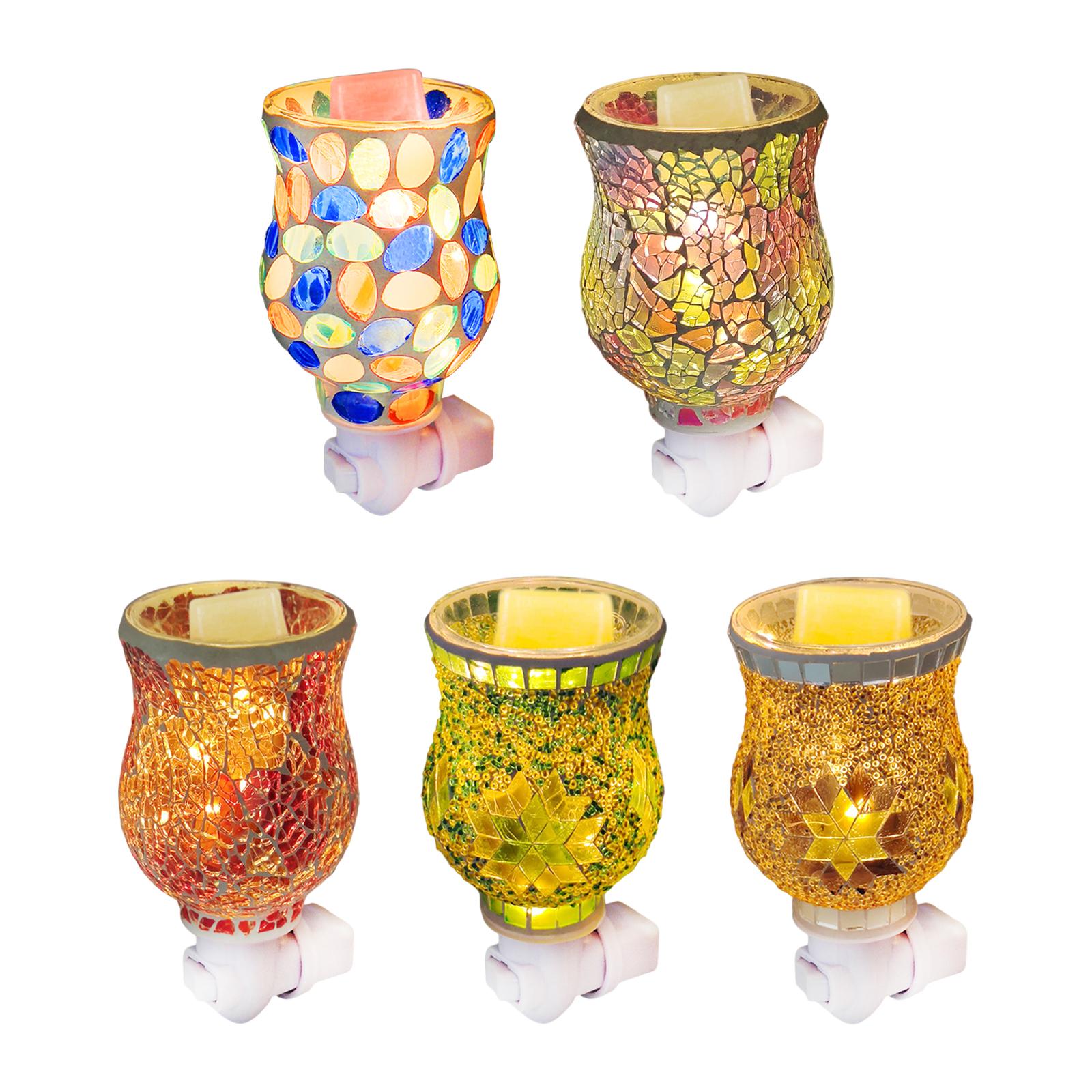 Glazen mozaïek plug-in waxinel - Perfume Fragrance Oils For Candles recensie en prijs